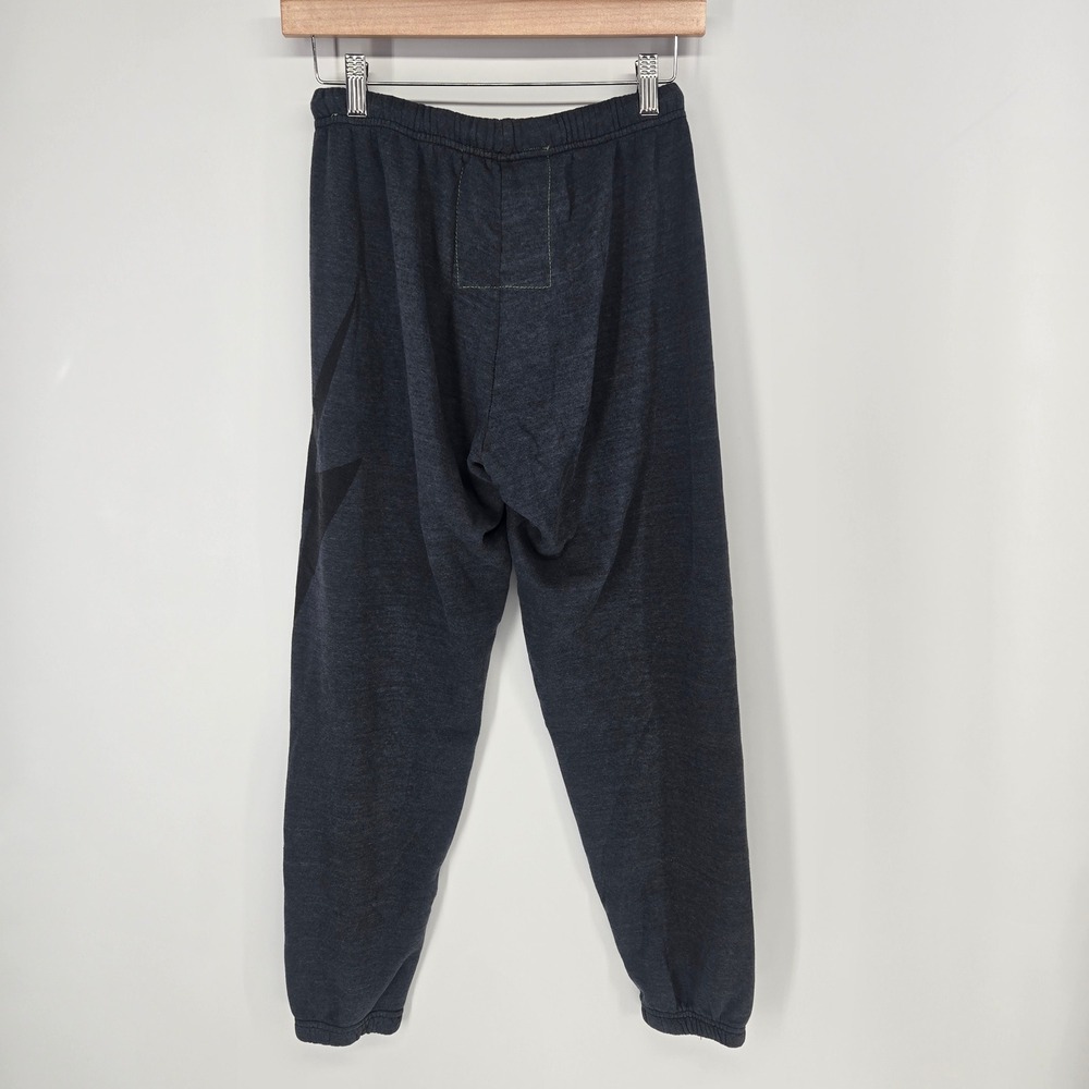 Aviator Nation Sweatpants Womens Small Gray Lightning Bolt Joggers Loungewear - Picture 7 of 10